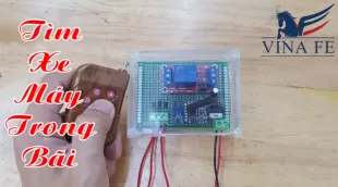 Combo Bộ tìm xe máy từ xa với mạch RF